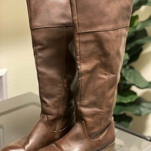 Brown Knee High Boots size 9